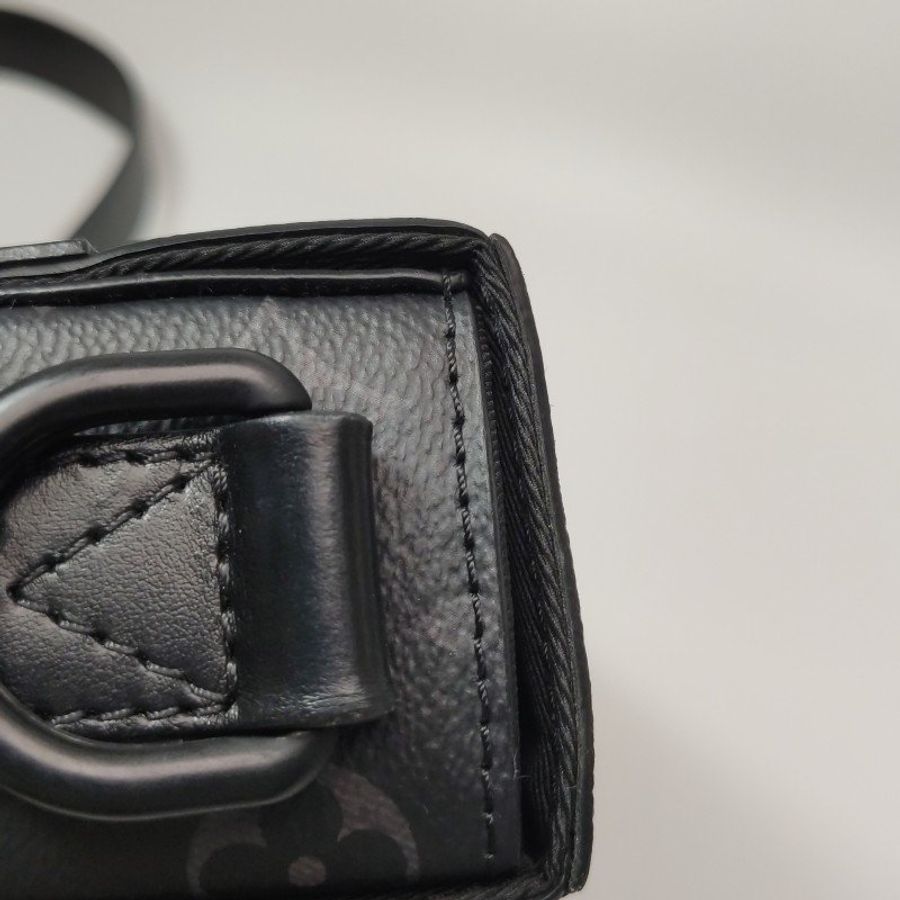 Louis Vuitton (LV) Trunk牛皮Monogram印花斜背包單肩包晶片款-20