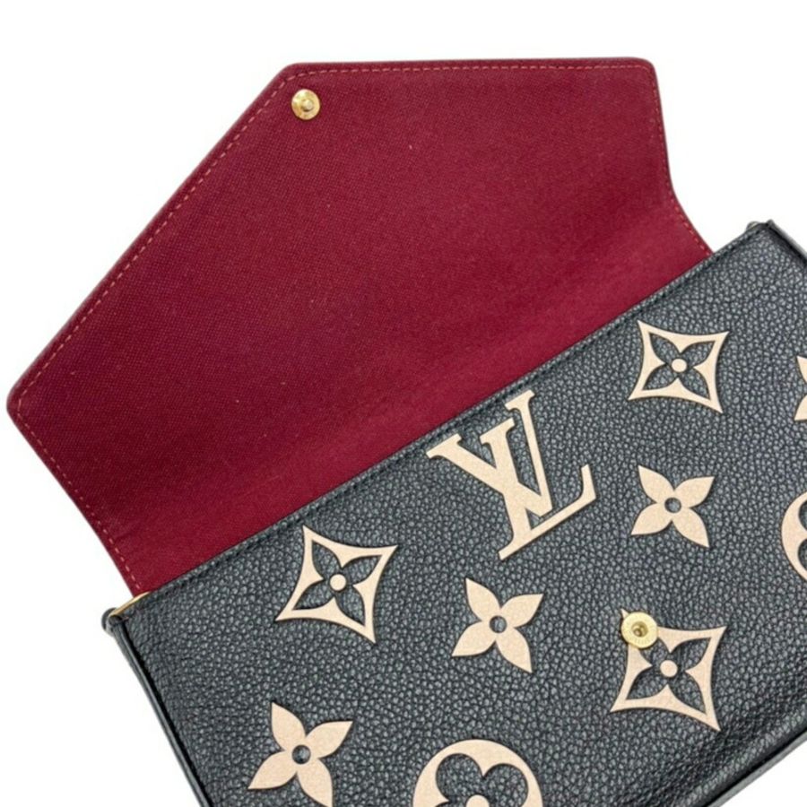 LOUIS VUITTON 路易威登 Pochette Felicie M80482 Monogram Empreinte 女士單肩包-9