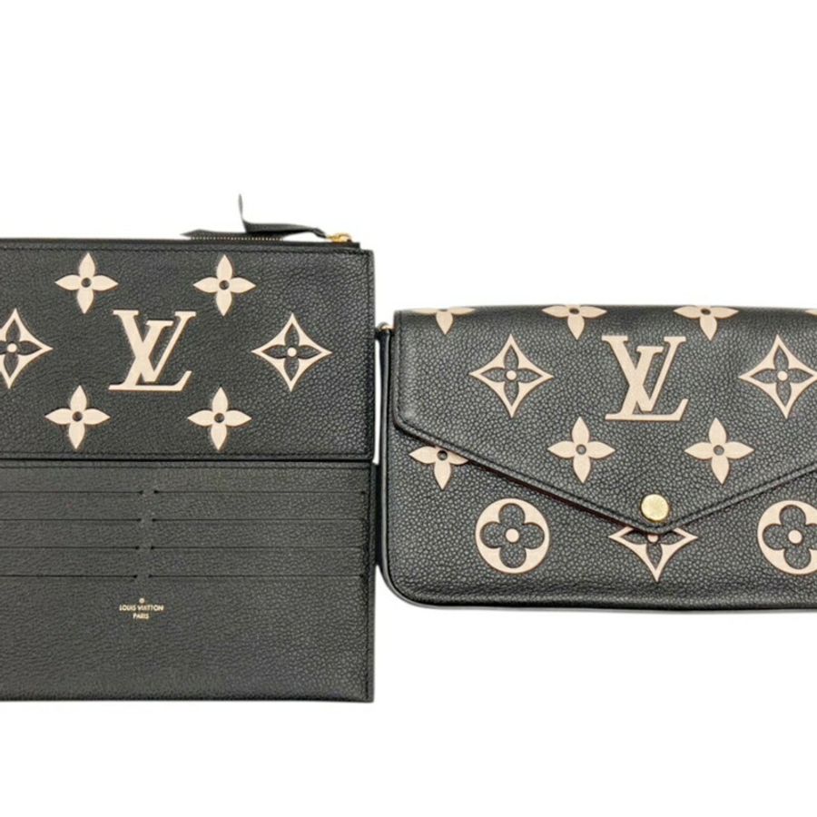 LOUIS VUITTON 路易威登 Pochette Felicie M80482 Monogram Empreinte 女士單肩包-10