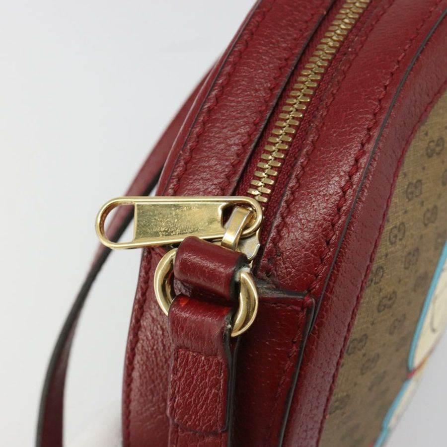 【日本直送】GUCCI Micro GG Supreme Doraemon 聯名手袋 PVC 米色 625216 正品 185736M-19