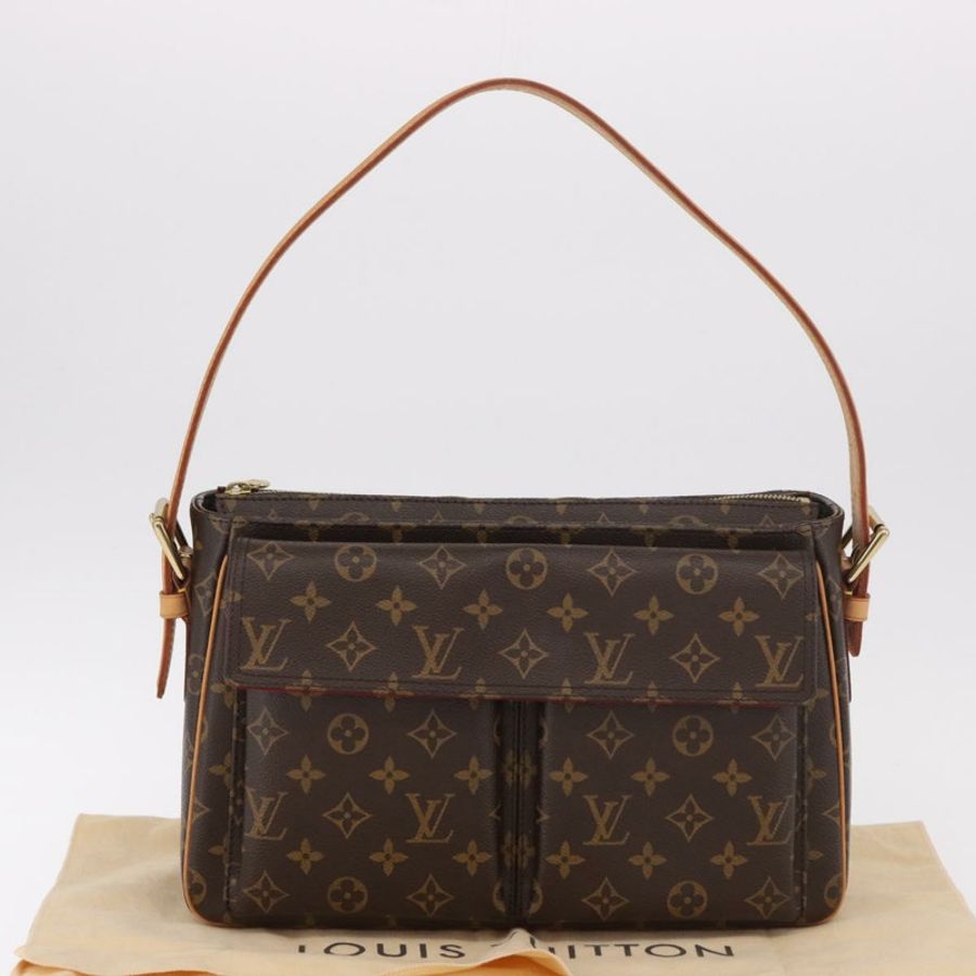 【日本直送】路易威登 Monogram Viva Cite GM 單肩包 M51163 LV 正品 187103SAV-11