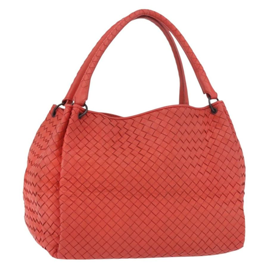 【日本直送】BOTTEGA VENETA INTRECCIATO 手袋皮革紅 222322 正品 186324A-0