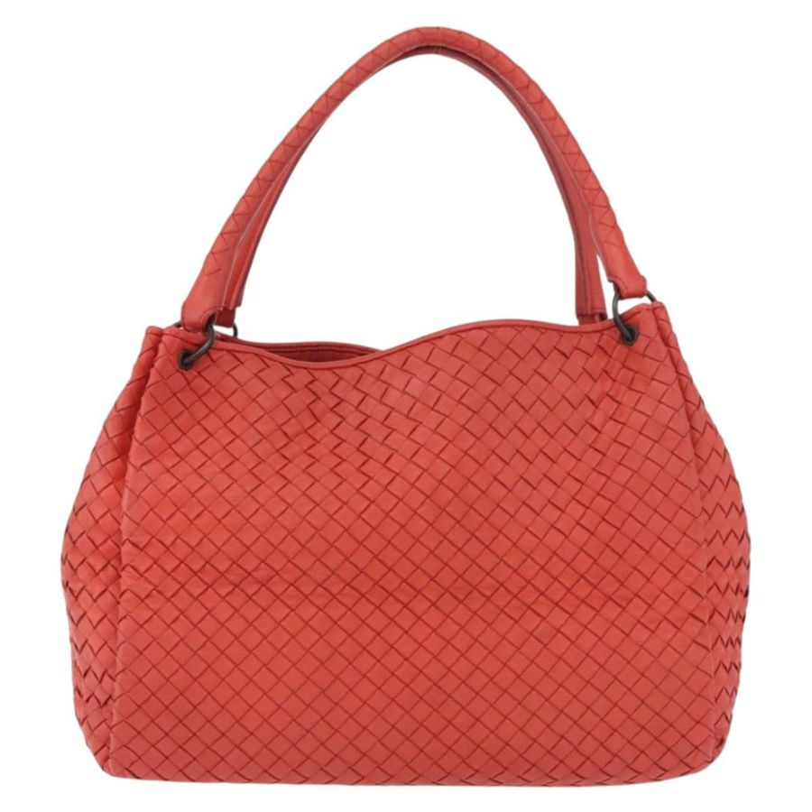 【日本直送】BOTTEGA VENETA INTRECCIATO 手袋皮革紅 222322 正品 186324A-12