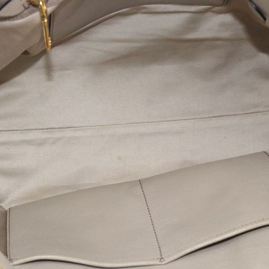 【日本直送】Miu Miu 手提包 皮革 兩用 灰色 金色 正品 187574V-10