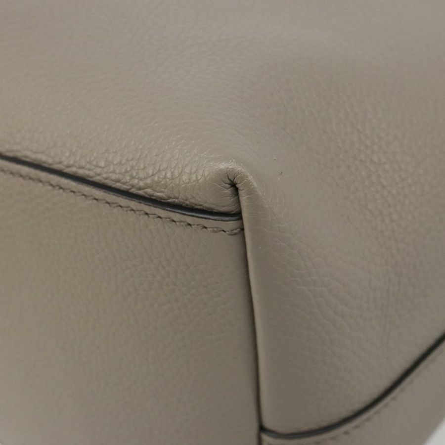 【日本直送】PRADA 灰色金色皮革肩背包 1BC051 正品 yk20522SAV-14