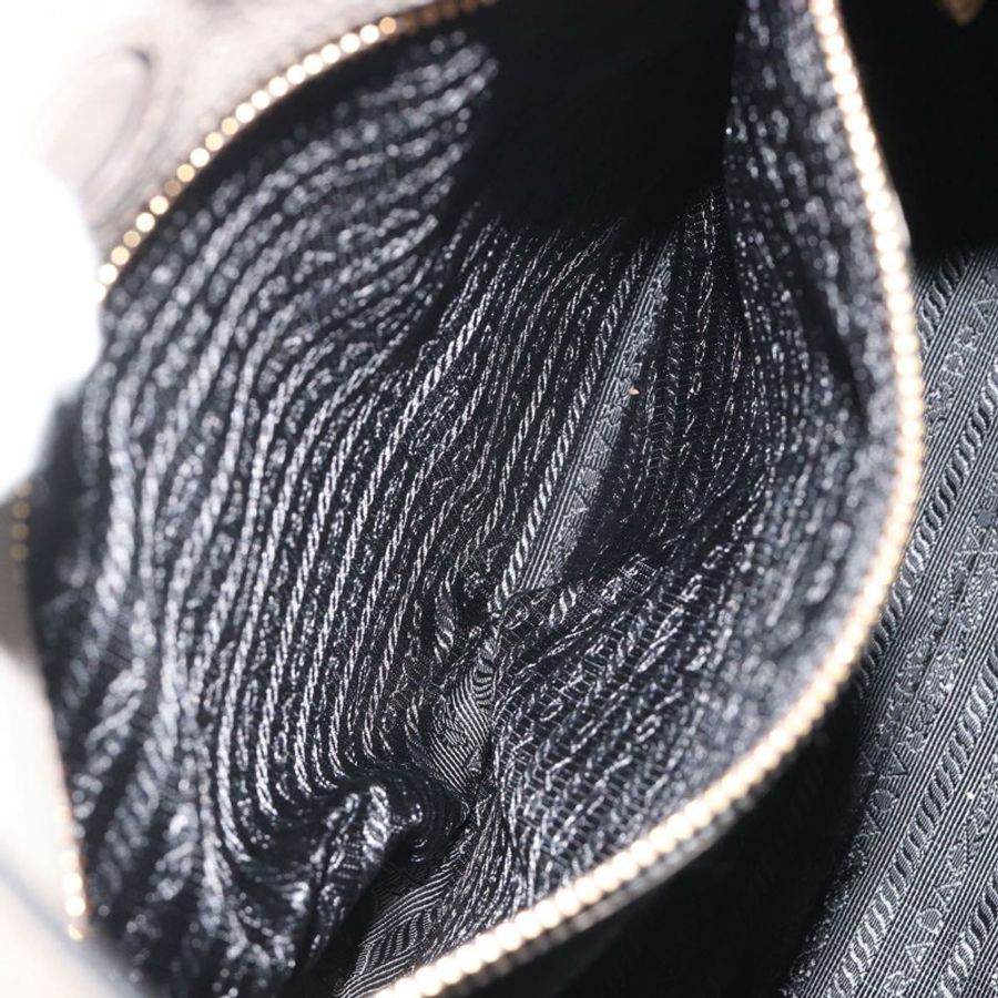 【日本直送】PRADA 灰色金色皮革肩背包 1BC051 正品 yk20522SAV-21