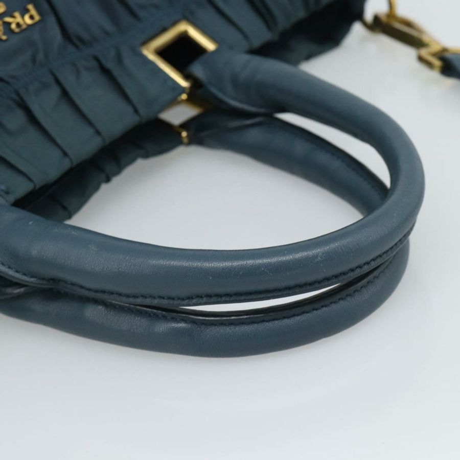 【日本直送】PRADA 尼龍雙肩包，綠色/金色，正品編號 186425V-6