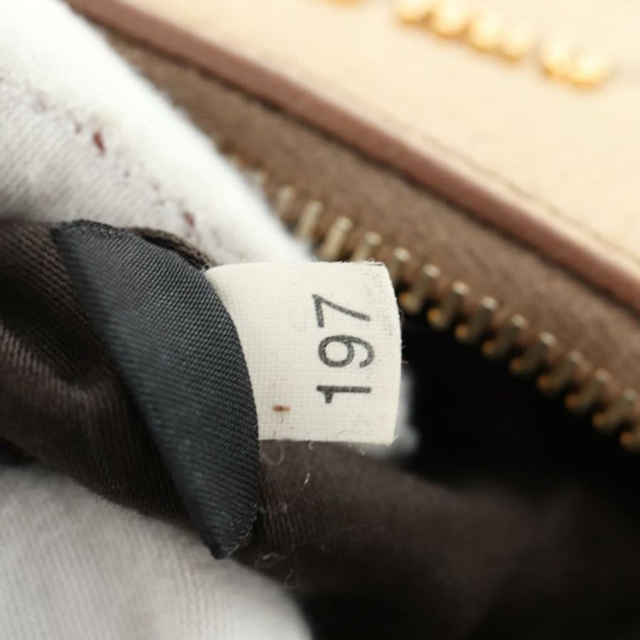 【日本直送】Miu Miu 手提包 皮革 兩用 米色 金色 正品 186442SAM-10