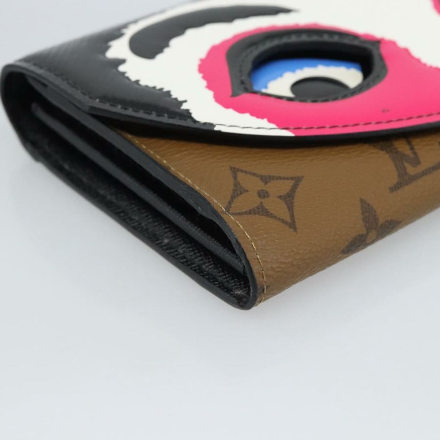 【日本直送】路易威登 Monogram Reverse Portefeuille Sarah 皮夾 M67255 LV Auth 187295SM-13