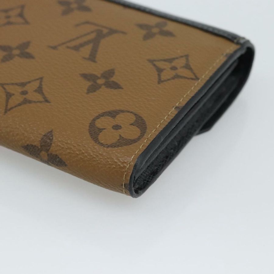 【日本直送】路易威登 Monogram Reverse Portefeuille Sarah 皮夾 M67255 LV Auth 187295SM-14