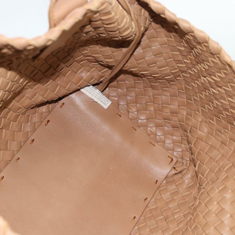 【日本直送】BOTTEGA VENETA INTRECCIATO Cabas 中型手袋皮革米色 115664 正品 am11951V-16