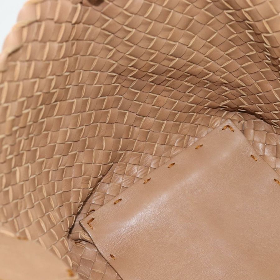 【日本直送】BOTTEGA VENETA INTRECCIATO Cabas 中型手袋皮革米色 115664 正品 am11951V-17