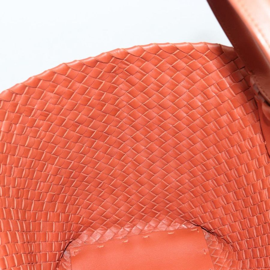 【日本直送】BOTTEGA VENETA INTRECCIATO Cabas 中型手袋皮革棕色 115664 正品 am11943SM-17