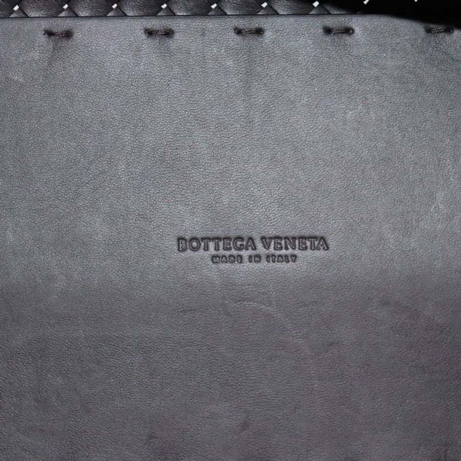 【日本直送】BOTTEGA VENETA INTRECCIATO Cabas 小號手提包皮革深棕色正品 am11927SM-16