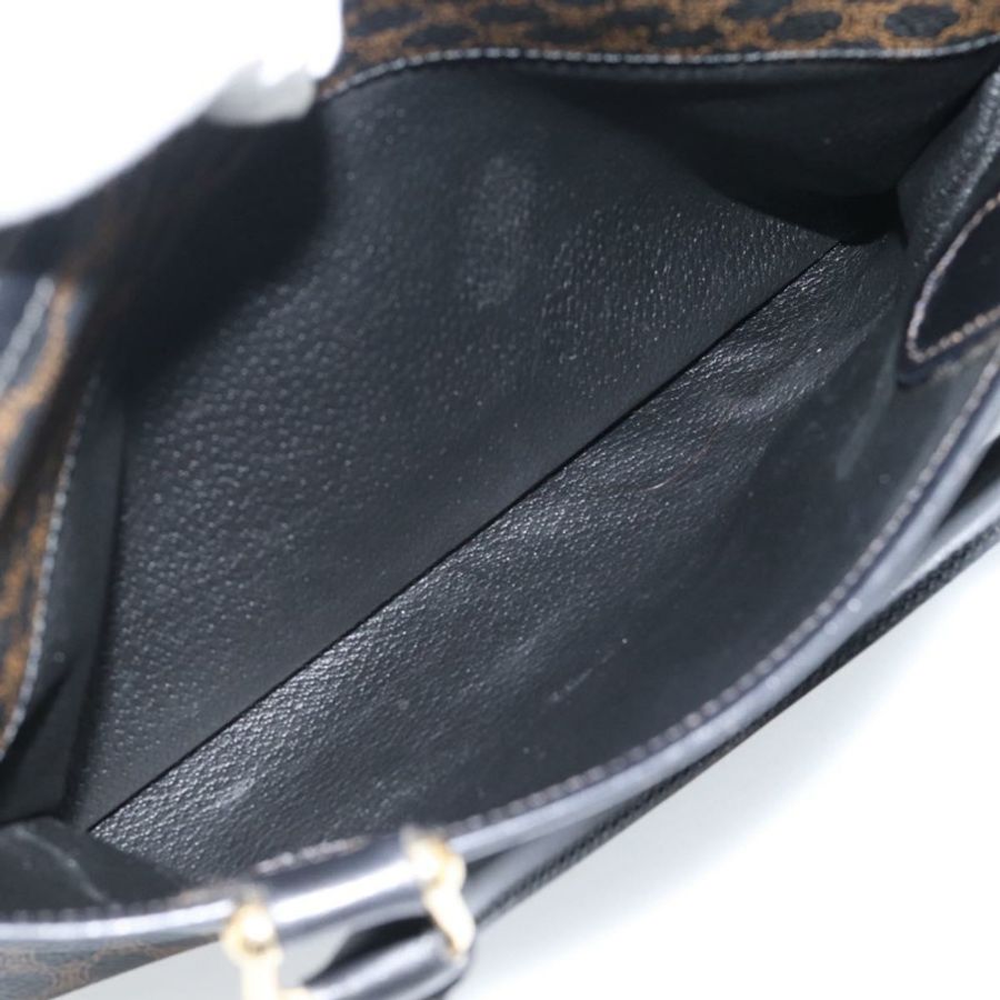 【日本直送】CELINE Macadam帆布波士頓包 PVC皮革 黑色金色 正品 am11938V-21