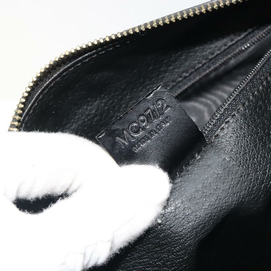 【日本直送】CELINE Macadam帆布波士頓包 PVC皮革 黑色金色 Auth am11939V-11
