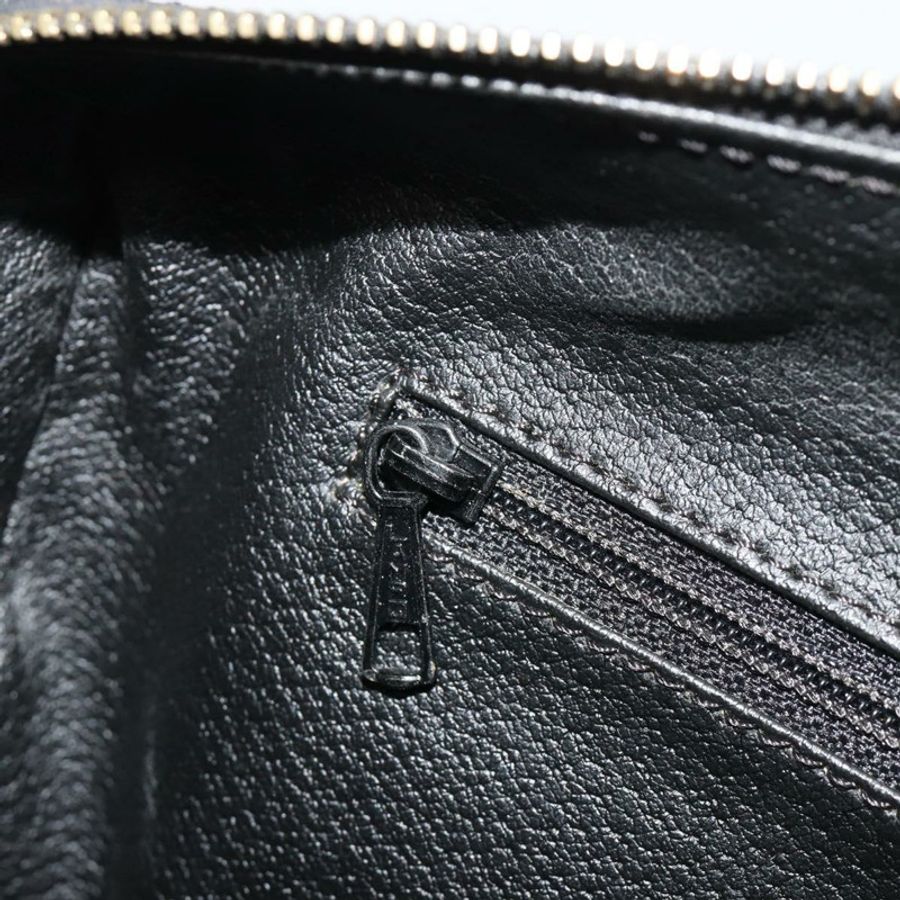 【日本直送】CELINE Macadam帆布波士頓包 PVC皮革 黑色金色 Auth am11939V-21