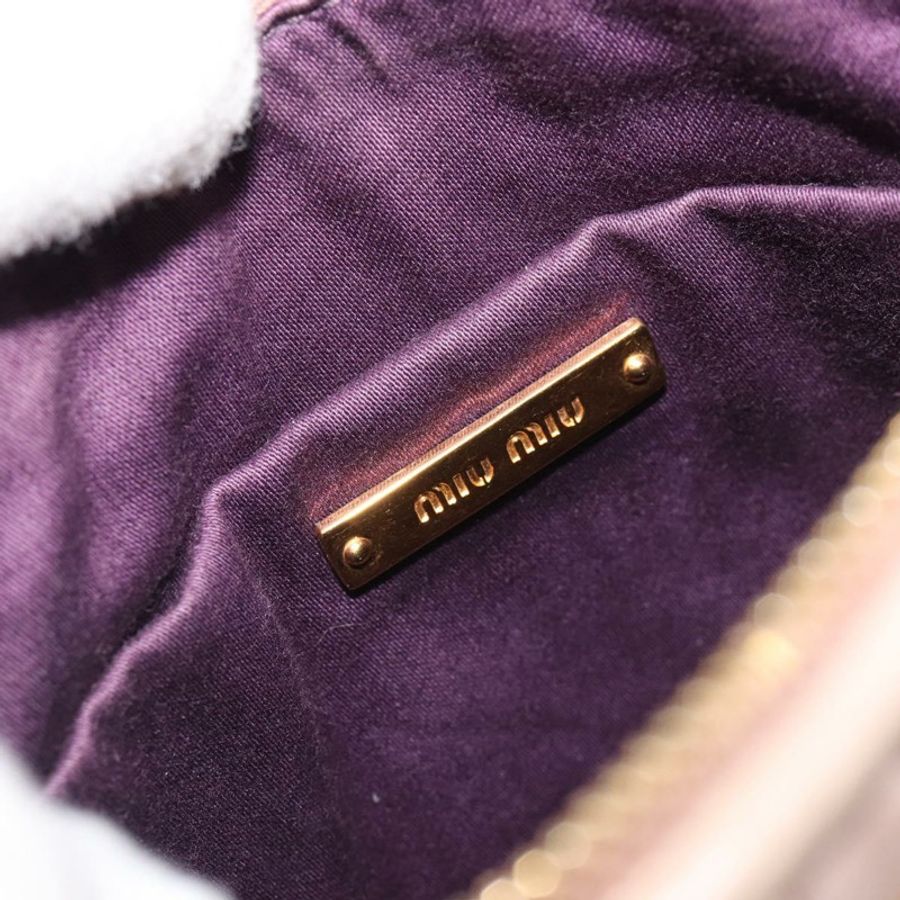 【日本直送】Miu Miu Matelasse 手提包 羊皮 粉紅色 金飾 正品 188328A-17