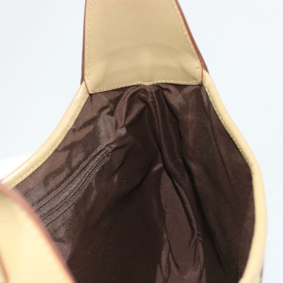 【日本直送】GUCCI GG帆布Jackie Sherry系列肩背包 米色/銀色 00963 正品 188900V-19