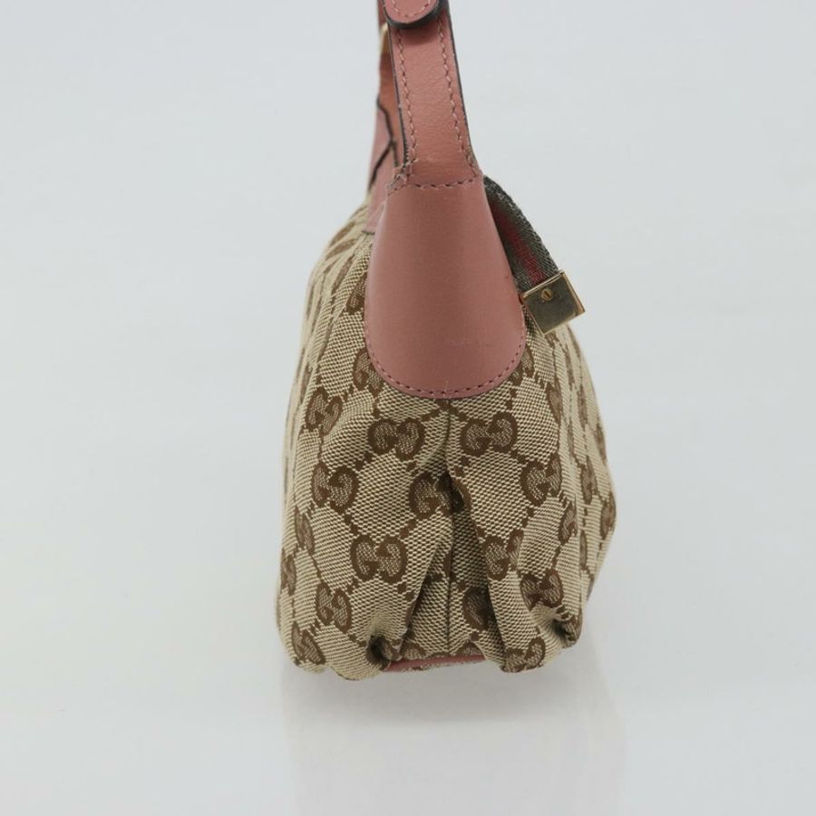 【日本直送】GUCCI GG帆布配件包 米色 金色 224093 正品 188871V-3
