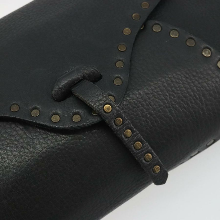 【日本直送】CELINE 黑色皮革肩背包，正品 188867V-18