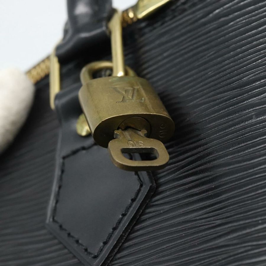 【日本直送】路易威登 Epi Alma 手提包 Noir 黑色 M52142 LV 正品 188243SAV-7
