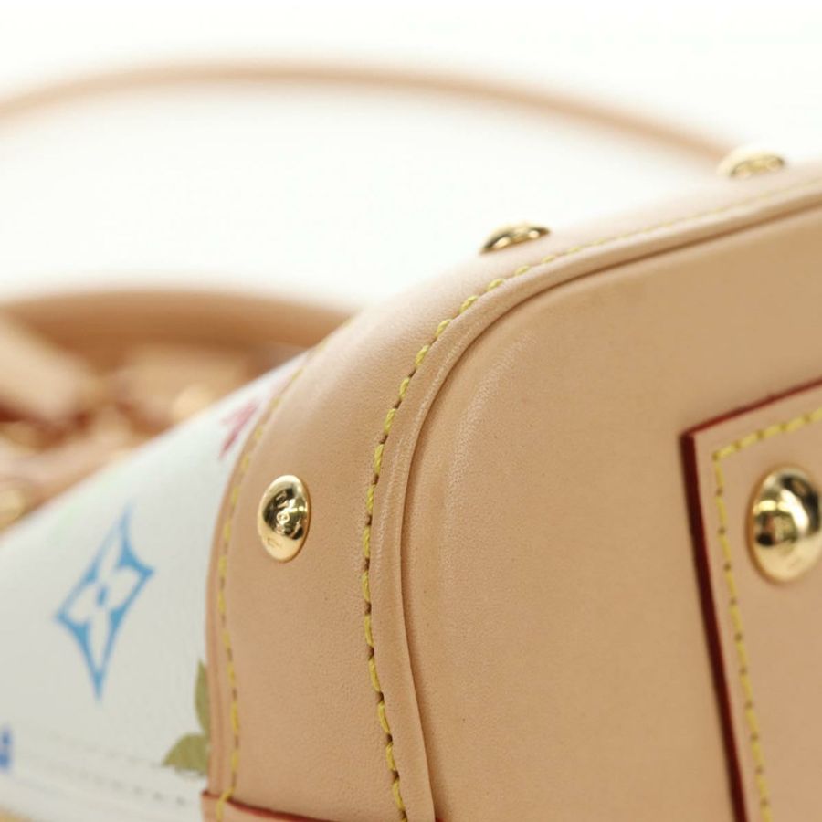 【日本直送】路易威登 Monogram LV x TM Alma BB 手提包 2way 白色 M13078 正品 188884SM-15