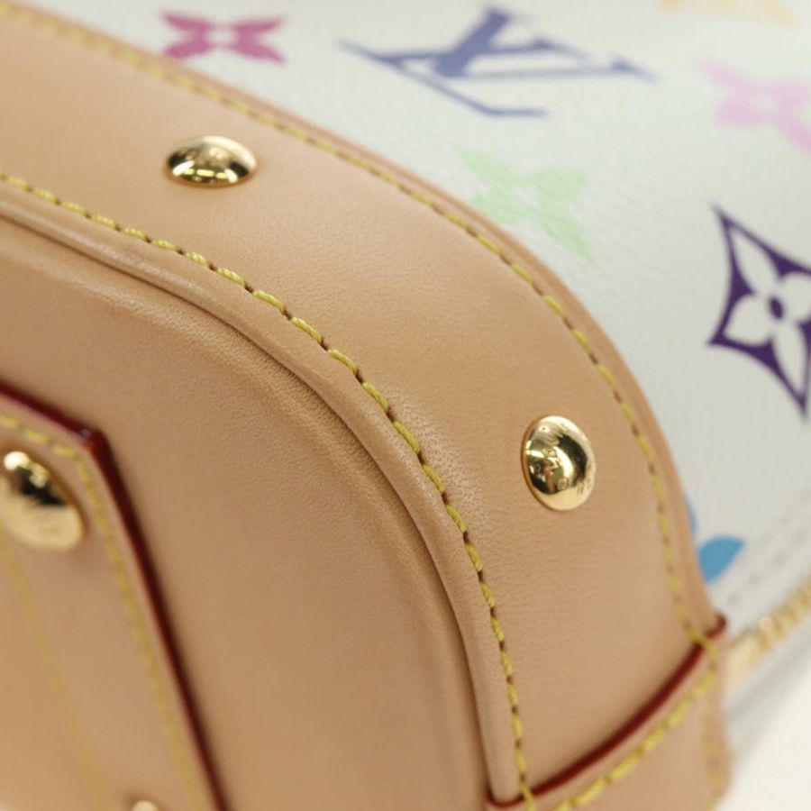 【日本直送】路易威登 Monogram LV x TM Alma BB 手提包 2way 白色 M13078 正品 188884SM-18