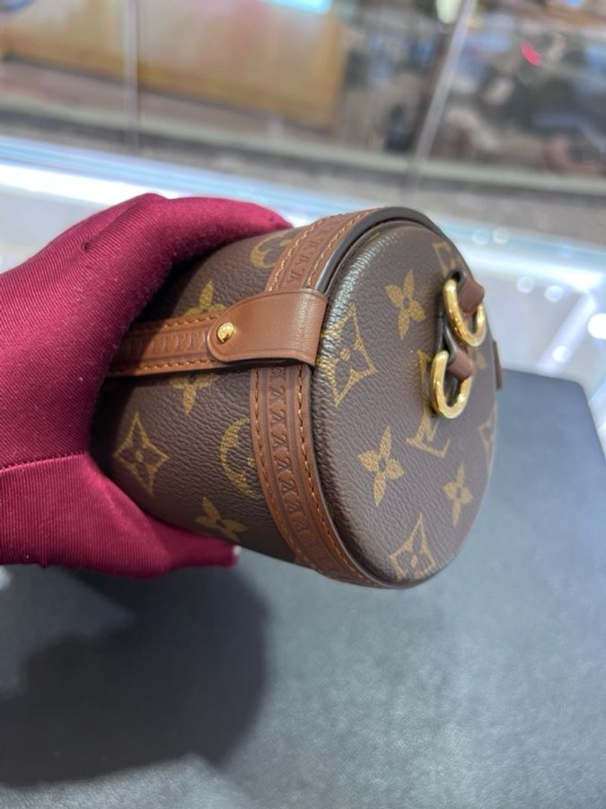 路易威登/Louis Vuitton Papillon Trunk Monogram 塗層帆布 19 x 9 x 9-7