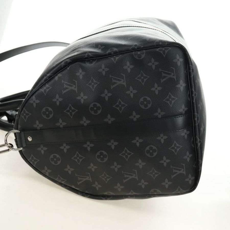 【日本直送】路易威登 Monogram Eclipse Keepall Bandouliere 55 波士頓包 LV 正品 188879V-3