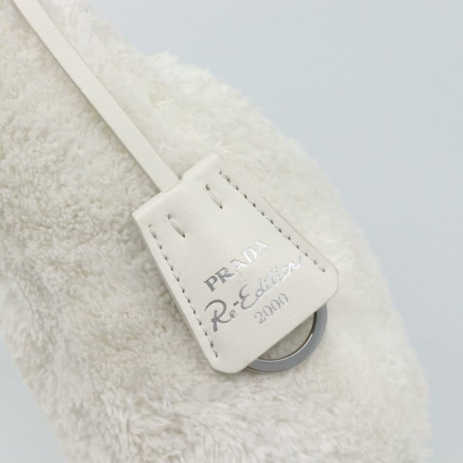 【日本直送】PRADA 手提包 白色銀色 正品 ka4933V-8