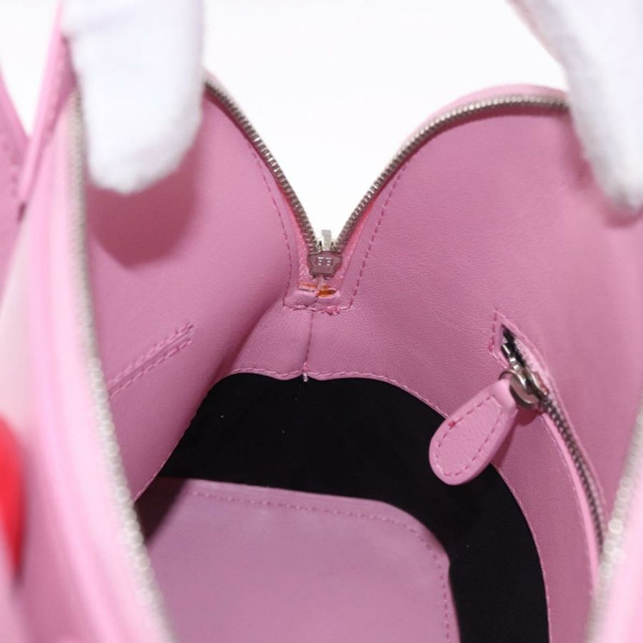 【日本直送】BALENCIAGA Sanrio Virutop HandleS 皮革 2way 粉紅色 619014 Auth 188908SM-25
