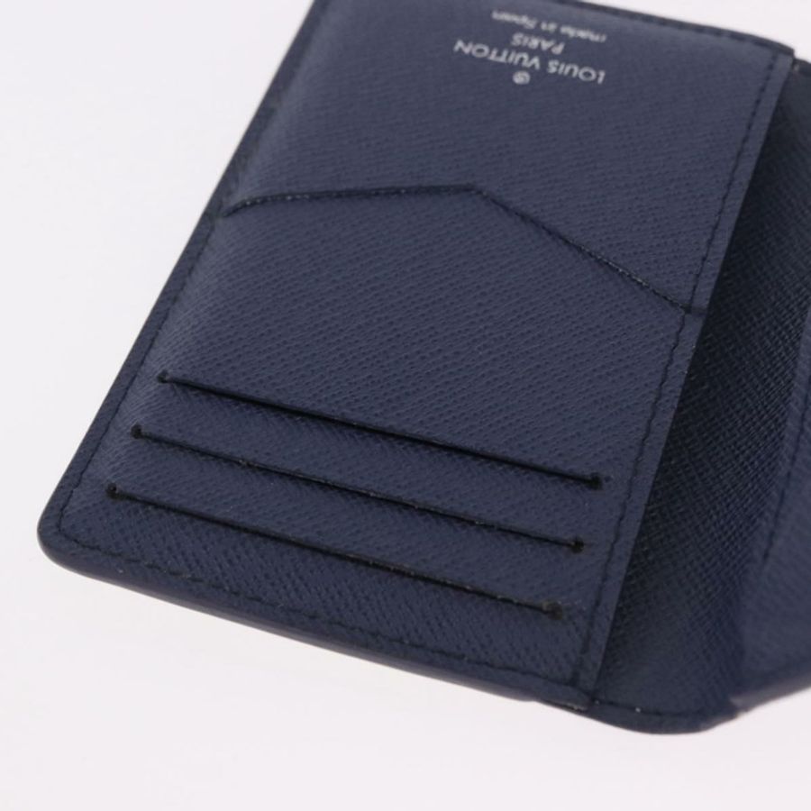 【日本直送】路易威登 Monogram 水彩 Organizer De Poch 藍色 M80455 LV Auth 188950M-20