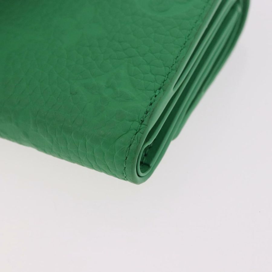 【日本直送】路易威登 Empreinte Portefeuille 飛行員錢包綠 M25848 LV 正品 188949M-15