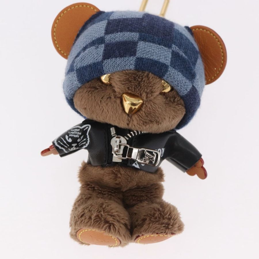 【日本直送】路易威登（LOUIS VUITTON）棕色皮革小熊包飾 M03206 LV 正品 188945SM-1