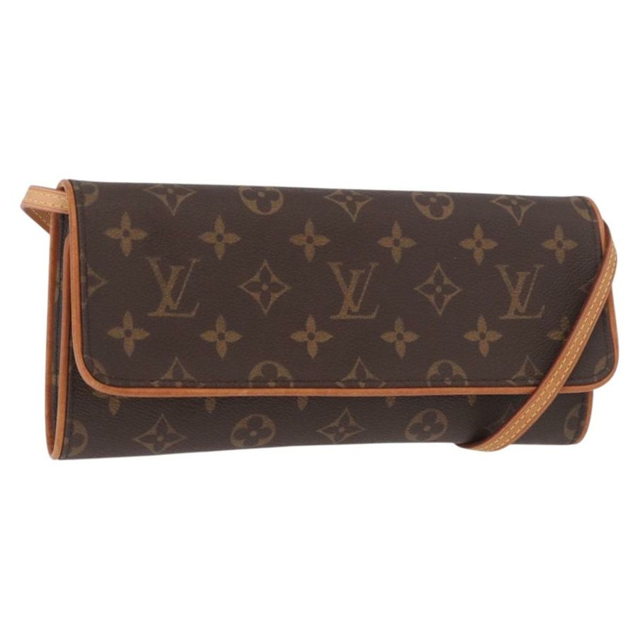 【日本直送】路易威登 Monogram Pochette Twin GM 單肩包 M51852 LV Auth 189359V-0