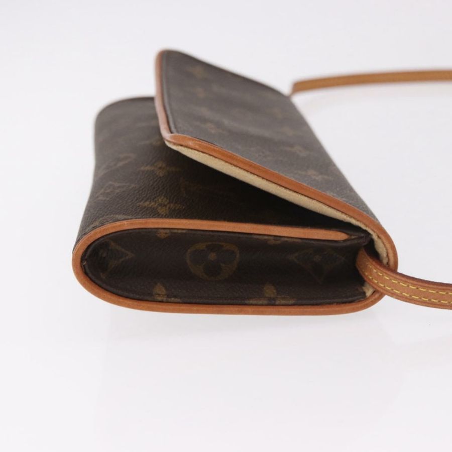 【日本直送】路易威登 Monogram Pochette Twin GM 單肩包 M51852 LV Auth 189359V-2