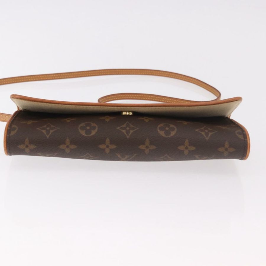 【日本直送】路易威登 Monogram Pochette Twin GM 單肩包 M51852 LV Auth 189359V-4