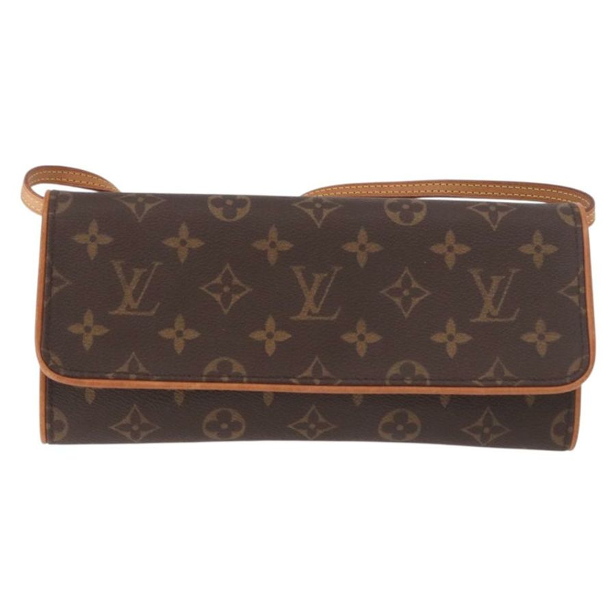 【日本直送】路易威登 Monogram Pochette Twin GM 單肩包 M51852 LV Auth 189359V-12