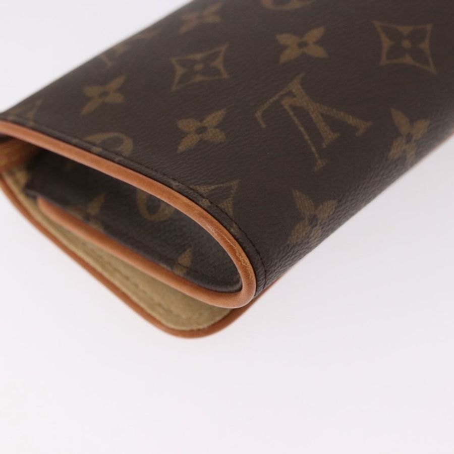 【日本直送】路易威登 Monogram Pochette Twin GM 單肩包 M51852 LV Auth 189359V-15