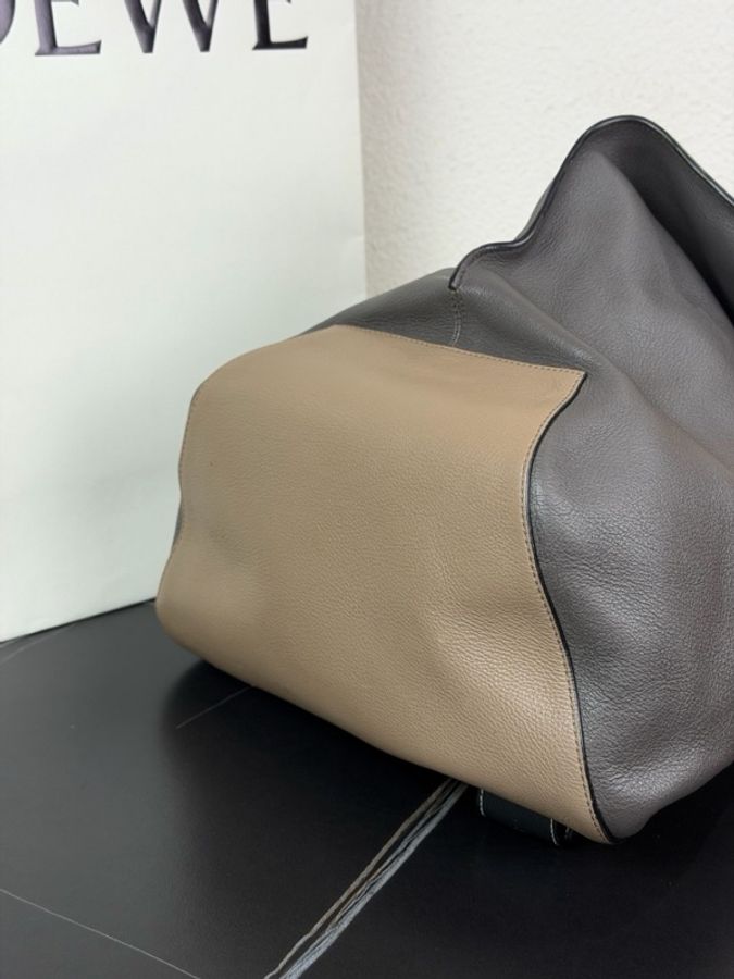 LOEWE羅意威 Anton Sling 馬球包 牛皮 斜挎包胸包 拼色-5
