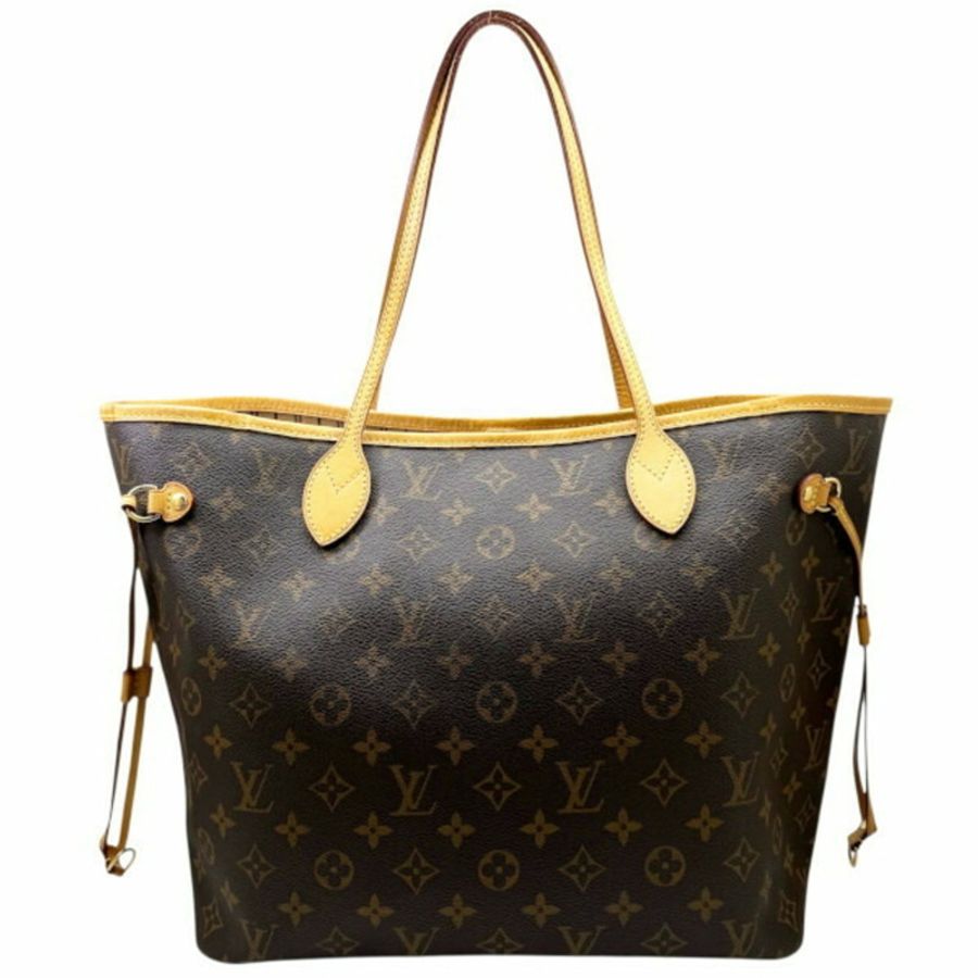 路易威登 (LOUIS VUITTON) 路易威登 Monogram Neverfull MM M40156 雙面手提包 女士-0