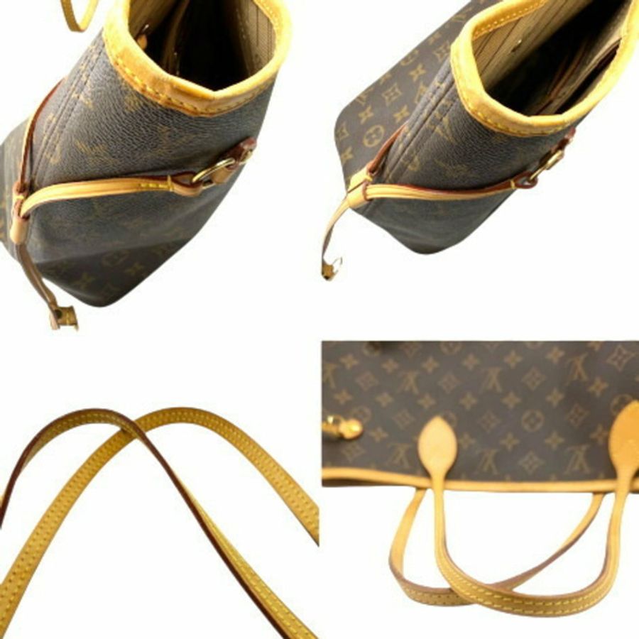 路易威登 (LOUIS VUITTON) 路易威登 Monogram Neverfull MM M40156 雙面手提包 女士-6