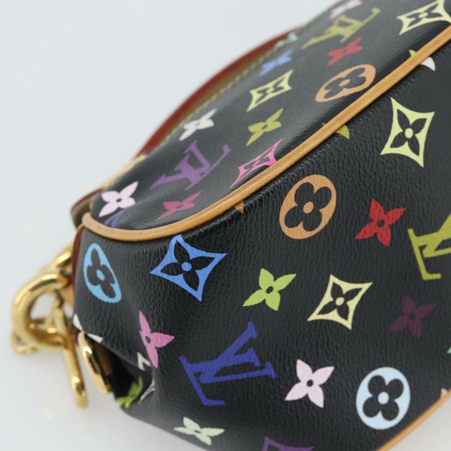 【日本直送】路易威登 Monogram Multicolor Marilyn 黑色手袋 M40207 LV 正品 186250SAV-16