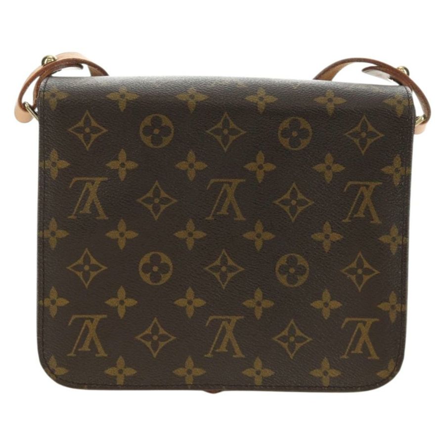 【日本直送】路易威登 Monogram Cartouchiere MM 肩背包 M51253 LV Auth 187220V-1