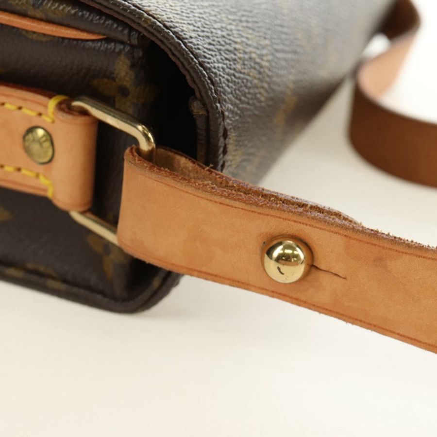 【日本直送】路易威登 Monogram Cartouchiere MM 肩背包 M51253 LV Auth 187220V-7