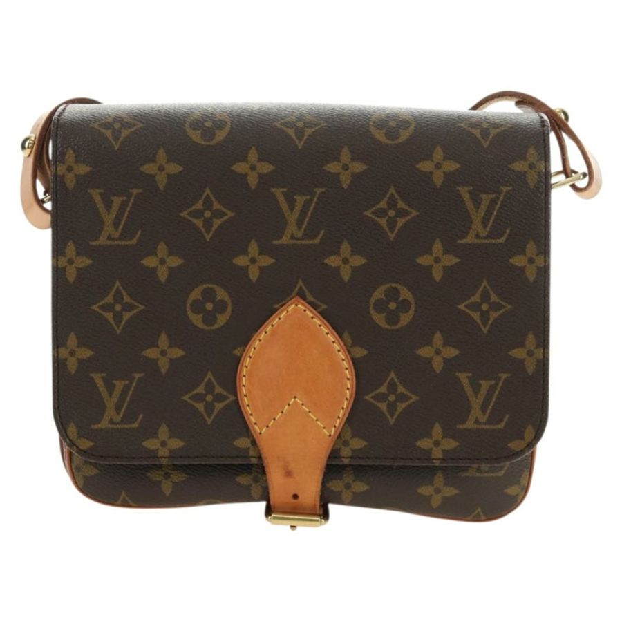 【日本直送】路易威登 Monogram Cartouchiere MM 肩背包 M51253 LV Auth 187220V-12