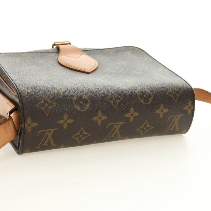 【日本直送】路易威登 Monogram Cartouchiere MM 肩背包 M51253 LV Auth 187220V-13