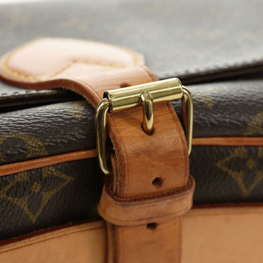 【日本直送】路易威登 Monogram Cartouchiere MM 肩背包 M51253 LV Auth 187220V-22