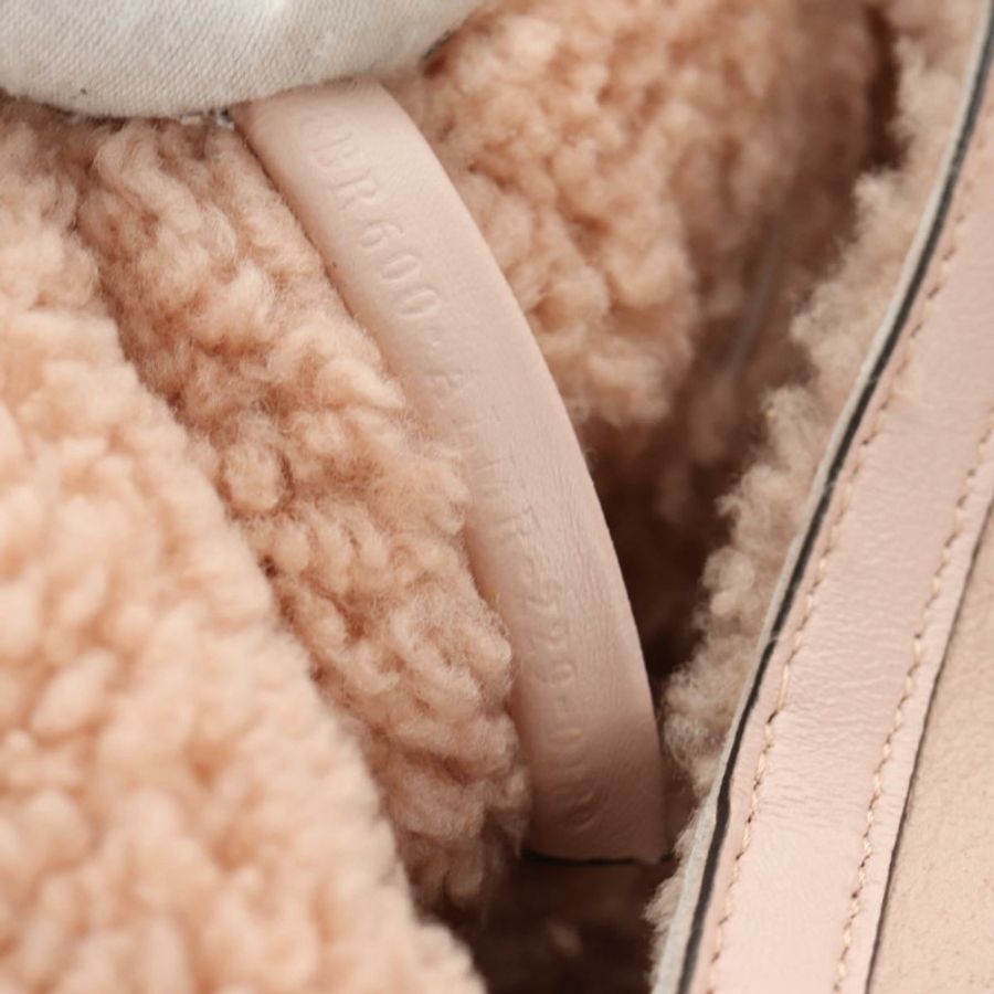 【日本直送】FENDI Mamma Baguette 肩背包 Mouton 米色 金色 正品 187191SAV-11